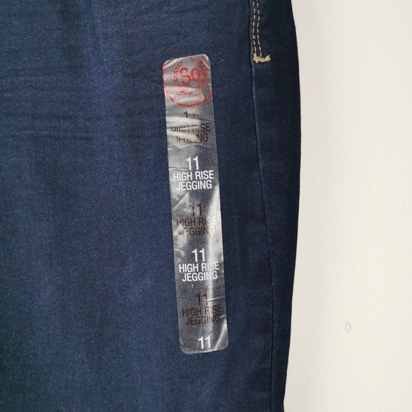 NWT SO Jeans High Rise Denim Skinny Jeggings 11 - Picture 8 of 10